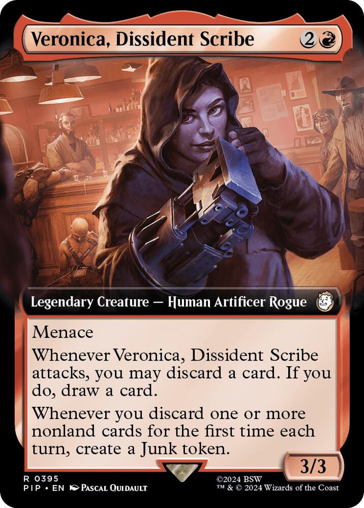 Veronica, Dissident Scribe (Extended Art) (395) [Fallout] [Extended Art]