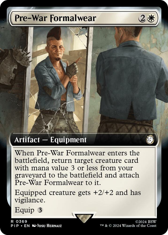 Pre-War Formalwear (Extended Art) (369) [Fallout] [Extended Art]