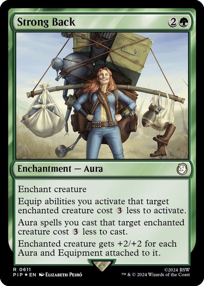 Strong Back (Surge Foil) (611) [Fallout]
