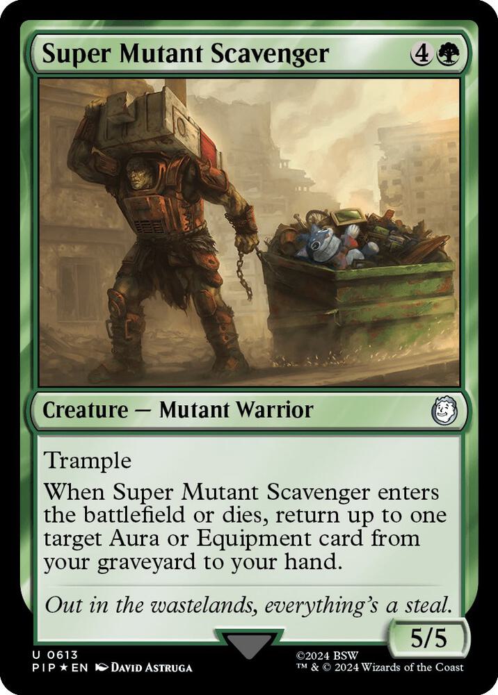 Super Mutant Scavenger (Surge Foil) (613) [Fallout]