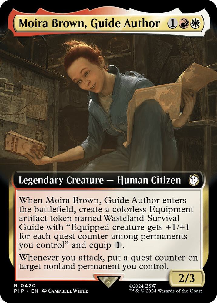 Moira Brown, Guide Author (Extended Art) (420) [Fallout] [Extended Art]