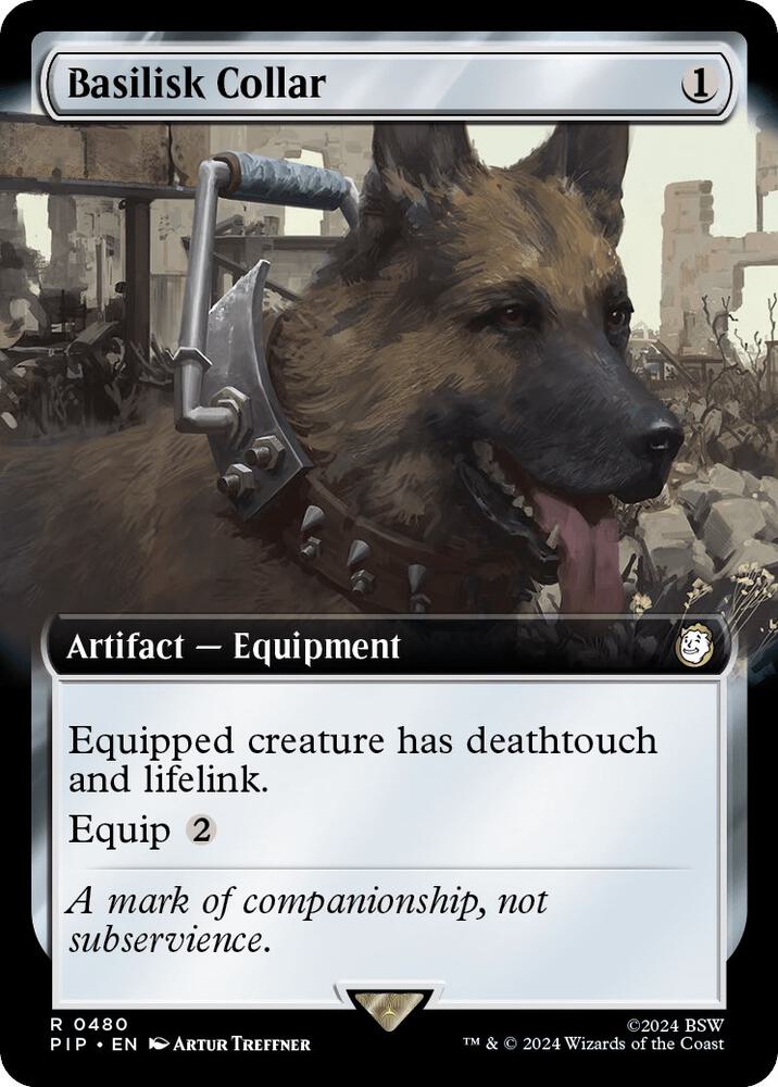 Basilisk Collar (Extended Art) (480) [Fallout] [Extended Art]