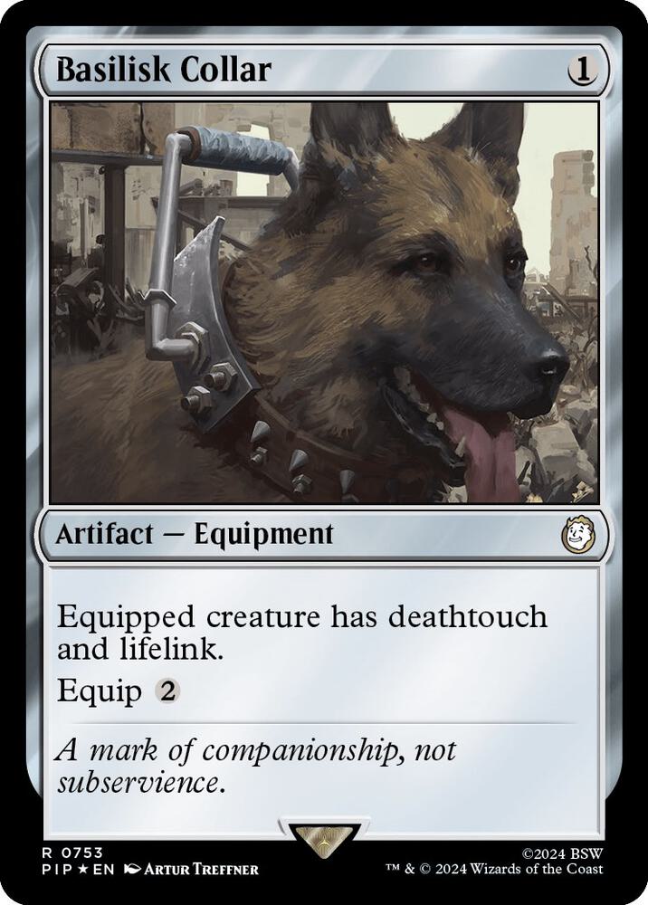 Basilisk Collar (Surge Foil) (753) [Fallout]