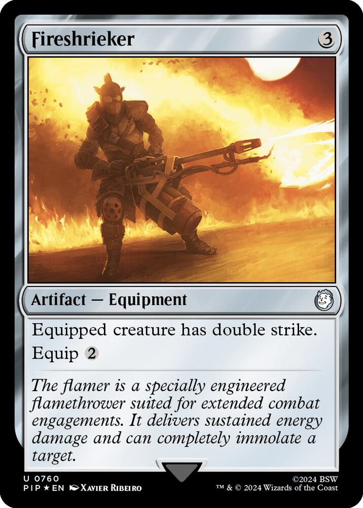 Fireshrieker (Surge Foil) (760) [Fallout]
