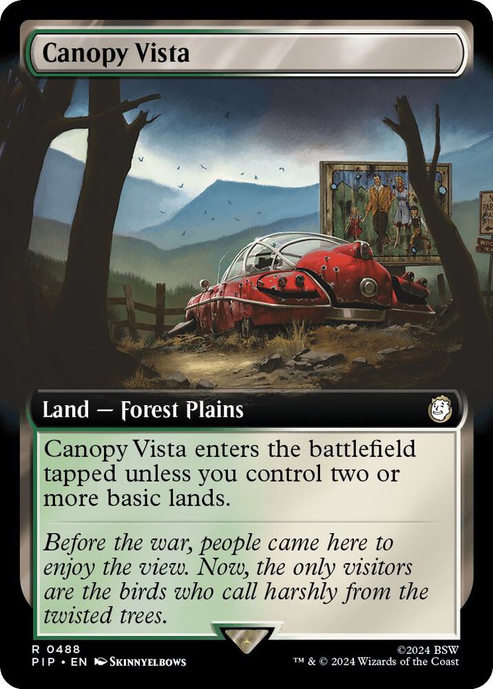 Canopy Vista (Extended Art) (488) [Fallout] [Extended Art]