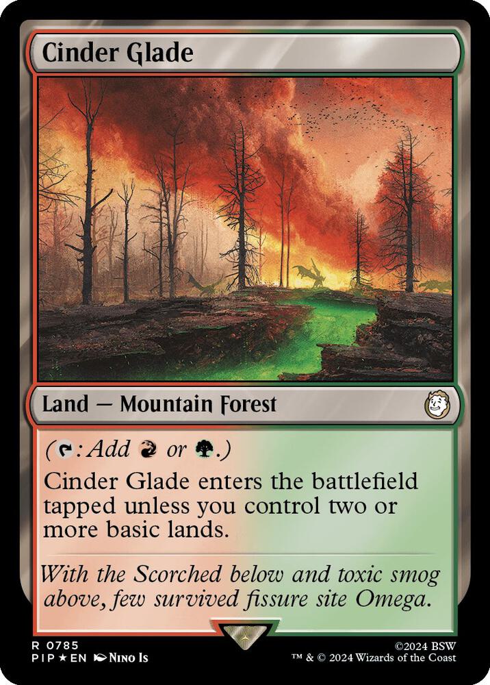 Cinder Glade (Surge Foil) (785) [Fallout]