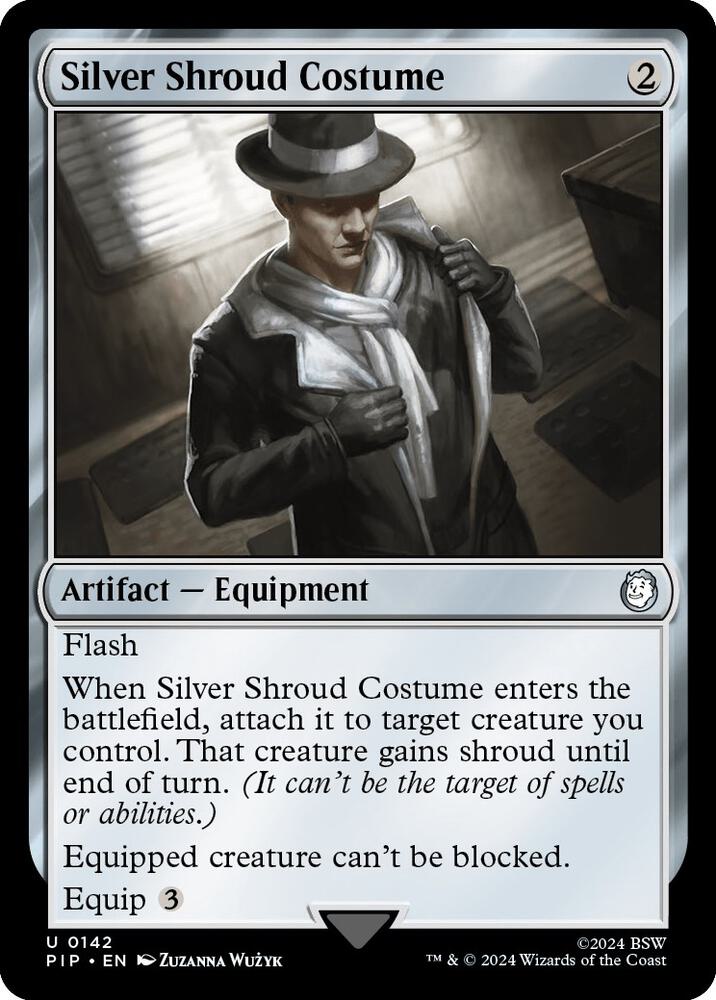 Silver Shroud Costume (142) [Fallout]