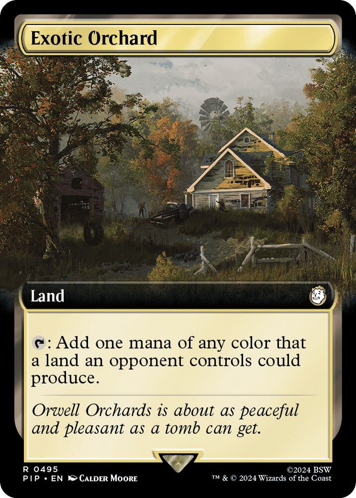 Exotic Orchard (Extended Art) (495) [Fallout] [Extended Art]