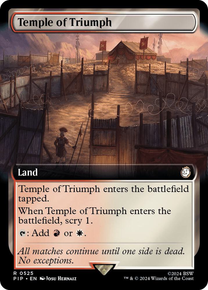 Temple of Triumph (Extended Art) (525) [Fallout] [Extended Art]