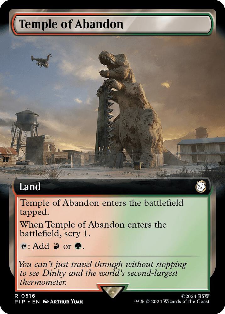 Temple of Abandon (Extended Art) (516) [Fallout] [Extended Art]