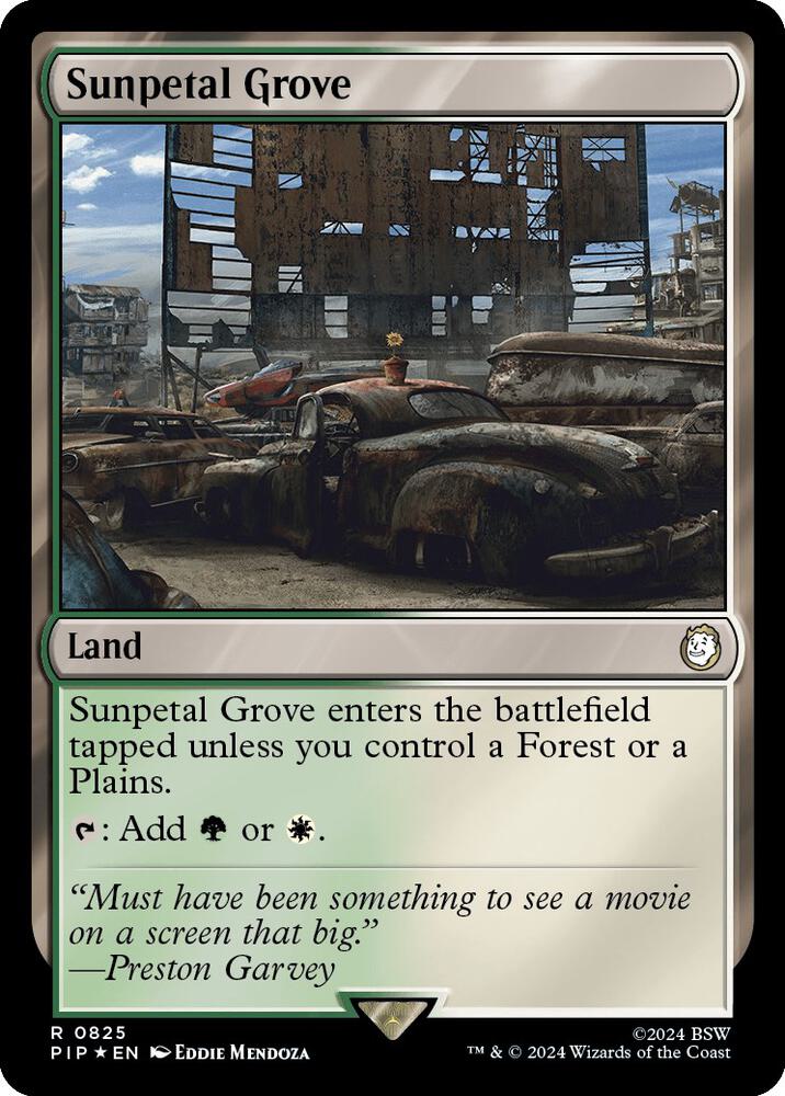 Sunpetal Grove (Surge Foil) (825) [Fallout]