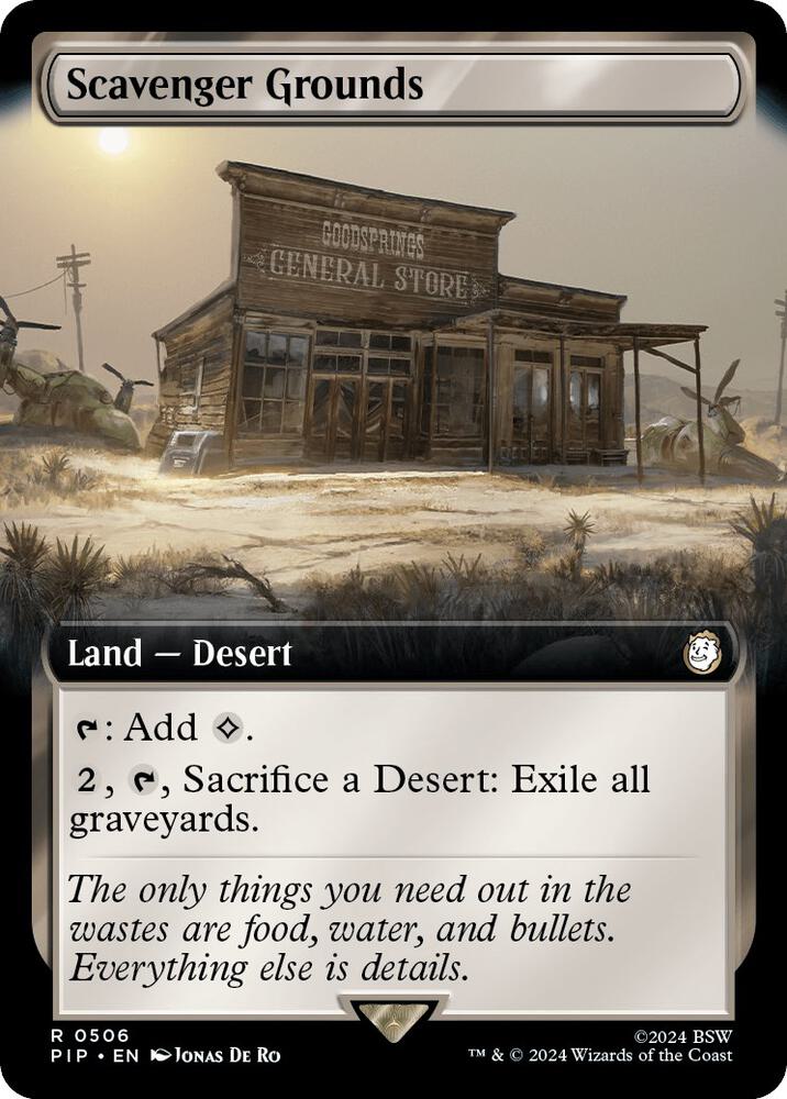 Scavenger Grounds (Extended Art) (506) [Fallout] [Extended Art]