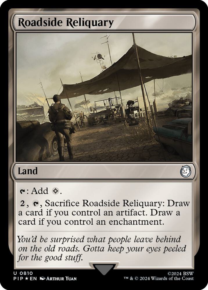 Roadside Reliquary (Surge Foil) (810) [Fallout]