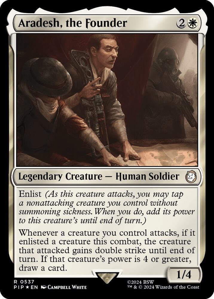 Aradesh, the Founder (Surge Foil) (537) [Fallout]
