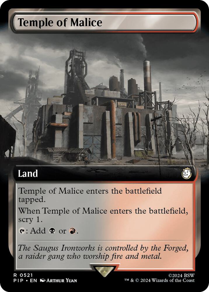 Temple of Malice (Extended Art) (521) [Fallout]