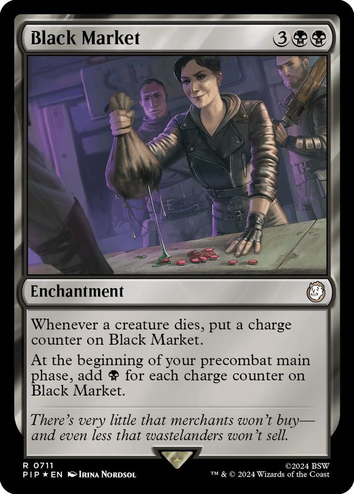 Black Market (Surge Foil) (711) [Fallout]
