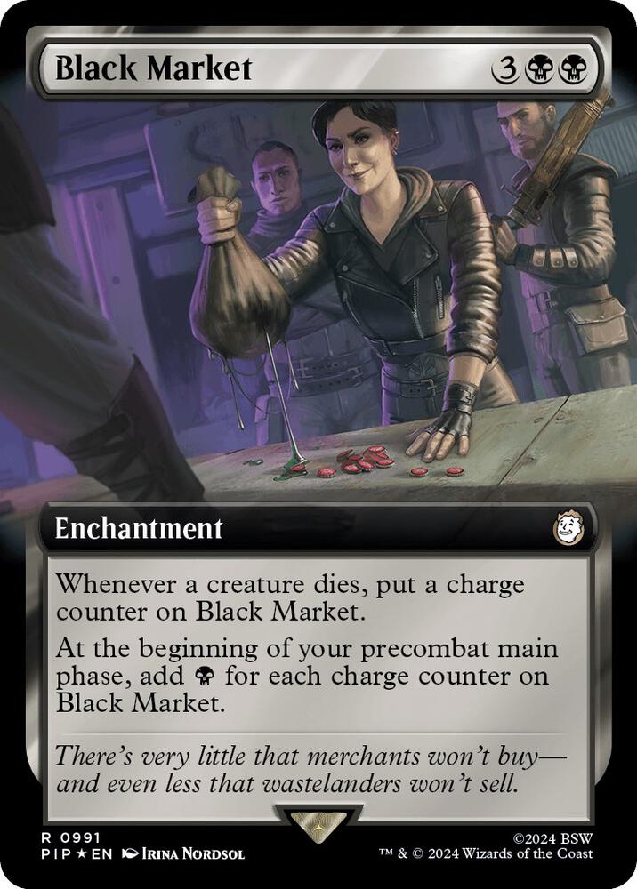 Black Market (Extended Art) (Surge Foil) (991) [Fallout]