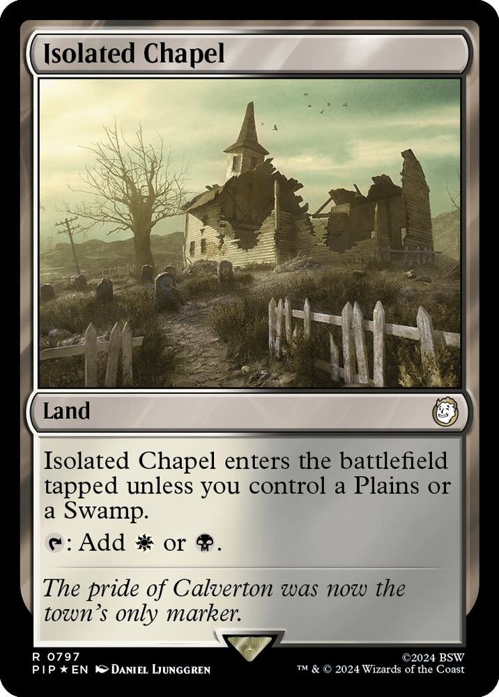 Isolated Chapel (Surge Foil) (797) [Fallout]