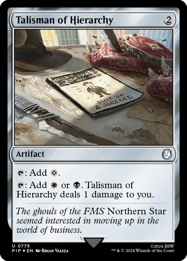 Talisman of Hierarchy (Surge Foil) (775) [Fallout]