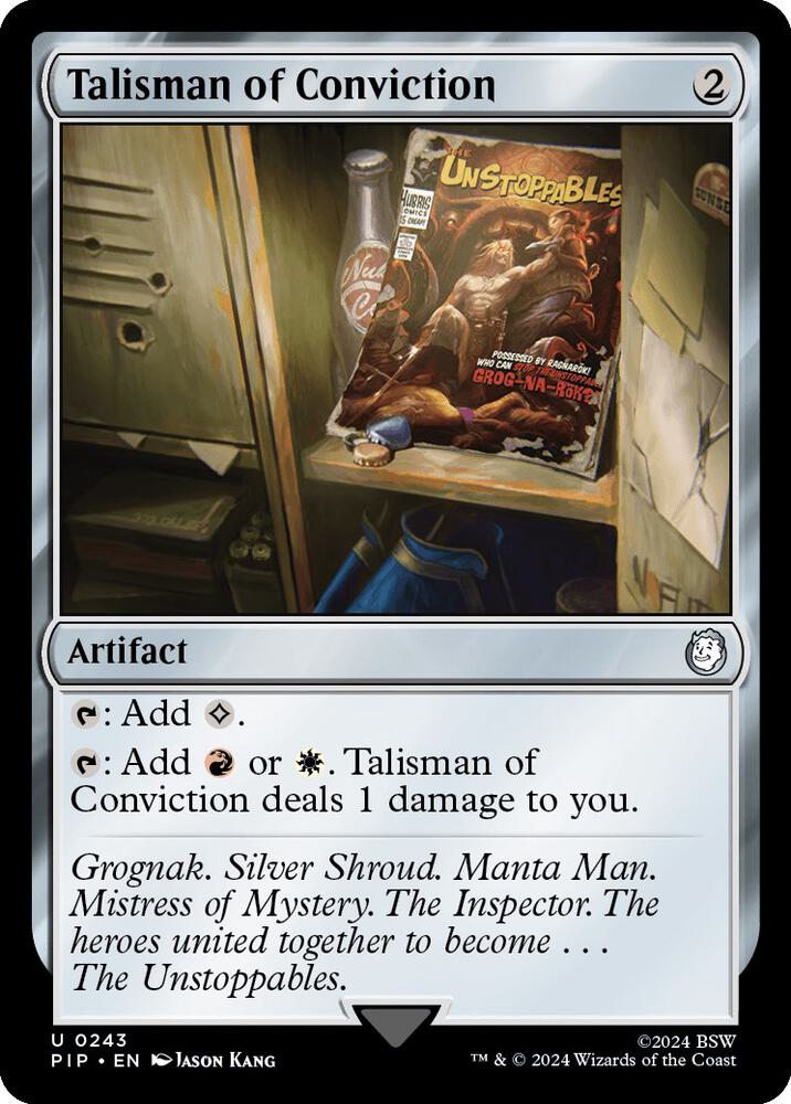 Talisman of Conviction (243) [Fallout]