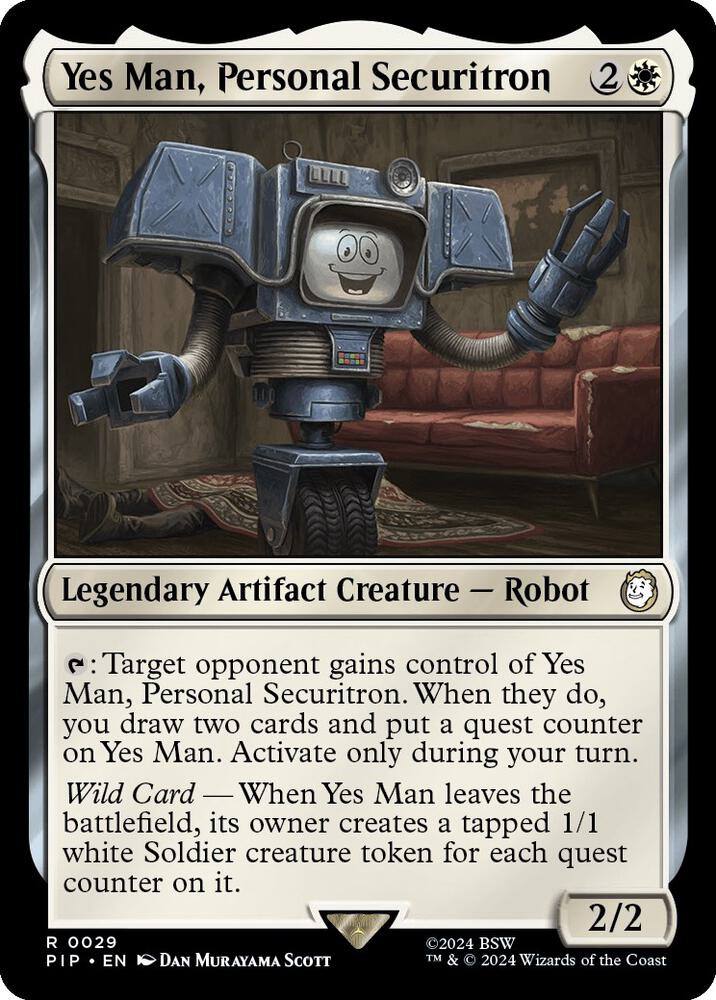 Yes Man, Personal Securitron (29) [Fallout]