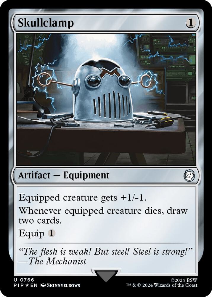 Skullclamp (Surge Foil) (766) [Fallout]