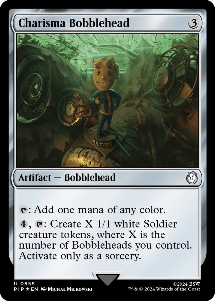 Charisma Bobblehead (Surge Foil) (658) [Fallout]