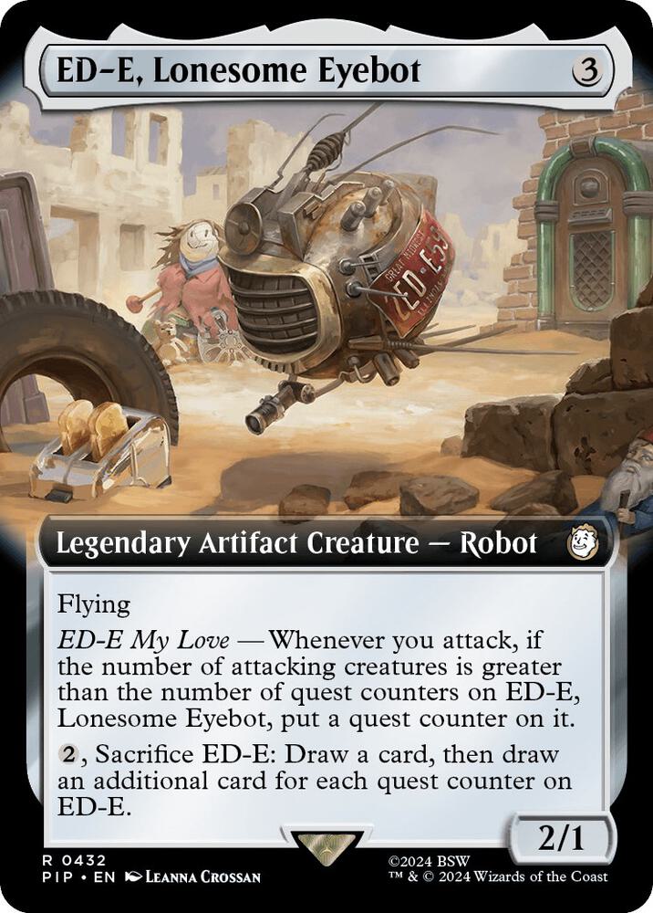 ED-E, Lonesome Eyebot (Extended Art) (432) [Fallout]