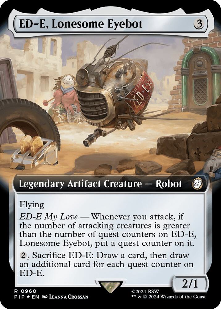 ED-E, Lonesome Eyebot (Extended Art) (Surge Foil) (960) [Fallout]