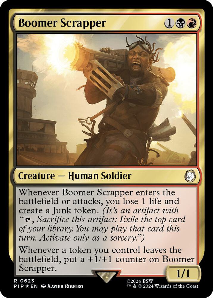 Boomer Scrapper (Surge Foil) (623) [Fallout]