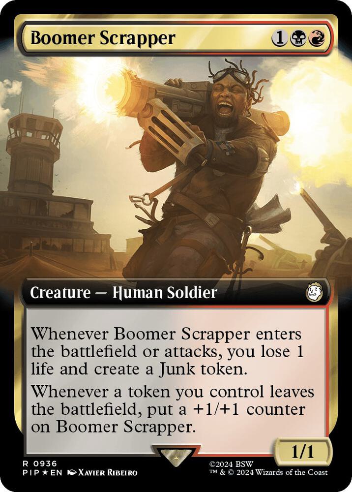 Boomer Scrapper (Extended Art) (Surge Foil) (936) [Fallout]
