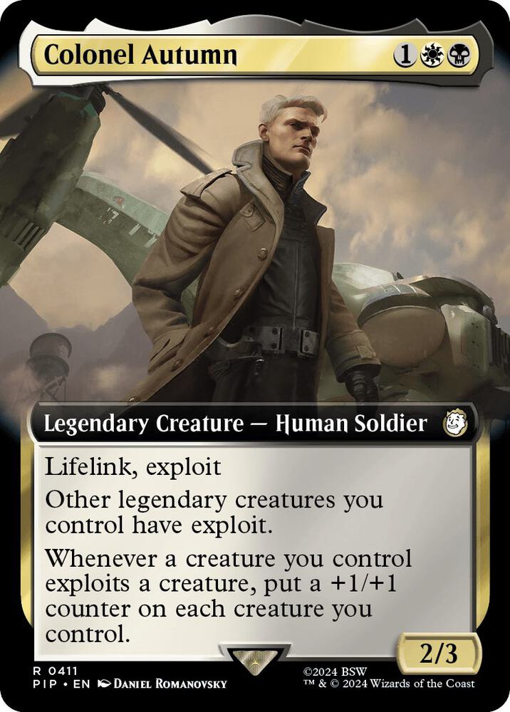Colonel Autumn (Extended Art) (411) [Fallout]