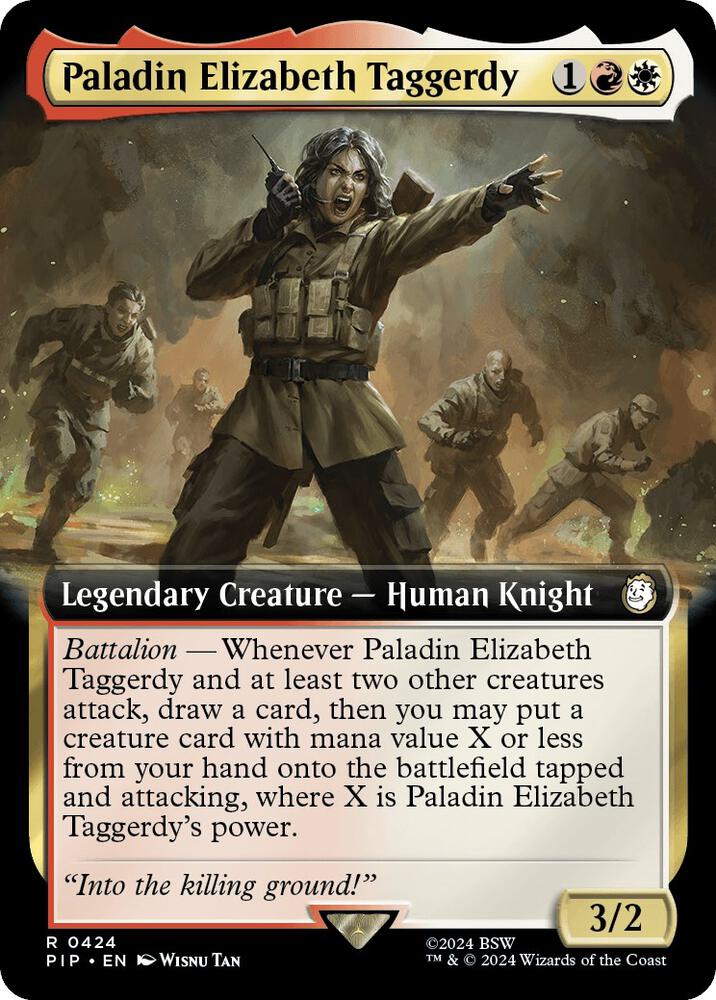 Paladin Elizabeth Taggerdy (Extended Art) (424) [Fallout]