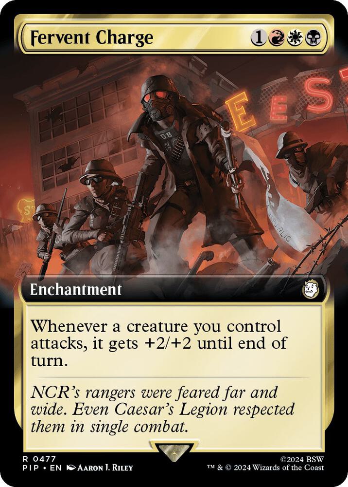 Fervent Charge (Extended Art) (477) [Fallout]