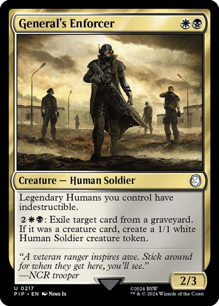 General's Enforcer (217) [Fallout]