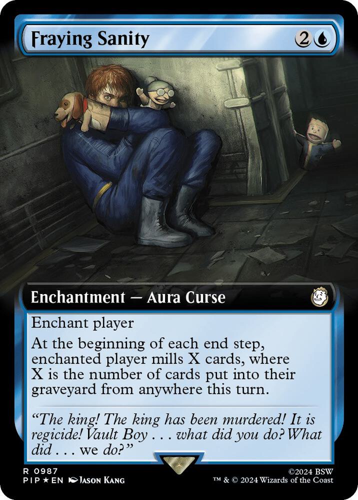 Fraying Sanity (Extended Art) (Surge Foil) (987) [Fallout]
