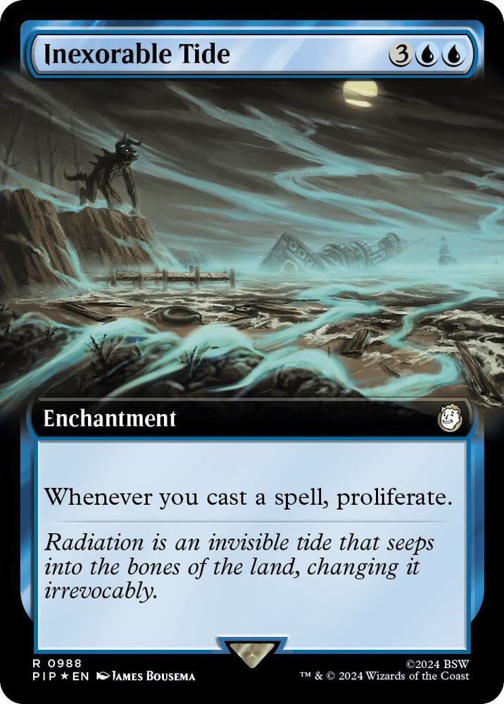Inexorable Tide (Extended Art) (Surge Foil) (988) [Fallout]