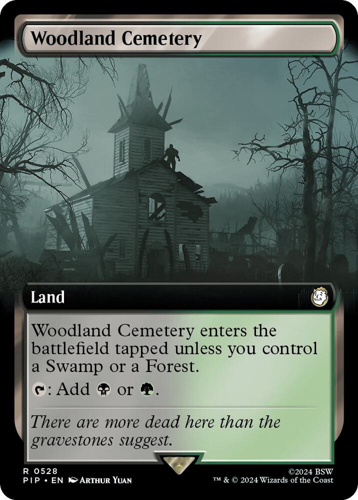 Woodland Cemetery (Extended Art) (528) [Fallout]