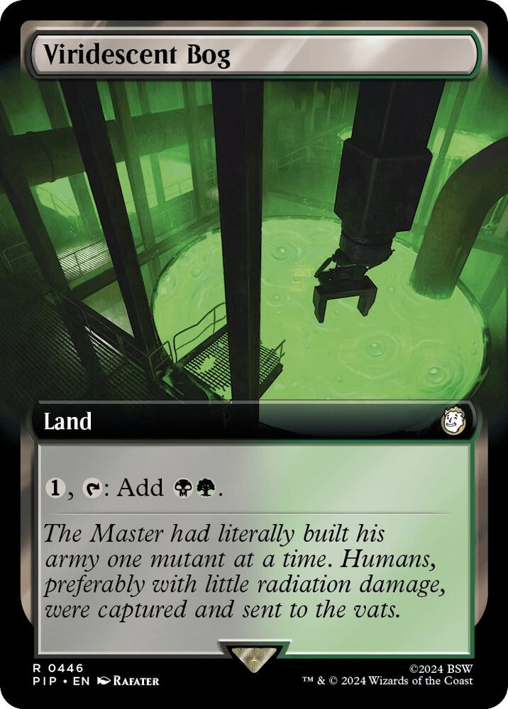Viridescent Bog (Extended Art) (446) [Fallout]