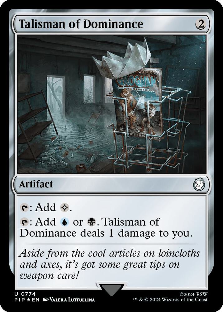 Talisman of Dominance (Surge Foil) (774) [Fallout]