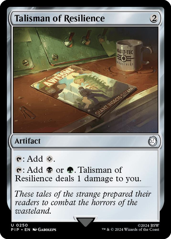 Talisman of Resilience (250) [Fallout]