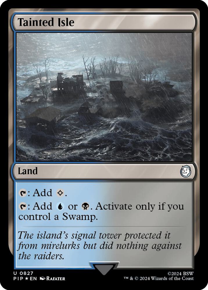 Tainted Isle (Surge Foil) (827) [Fallout]