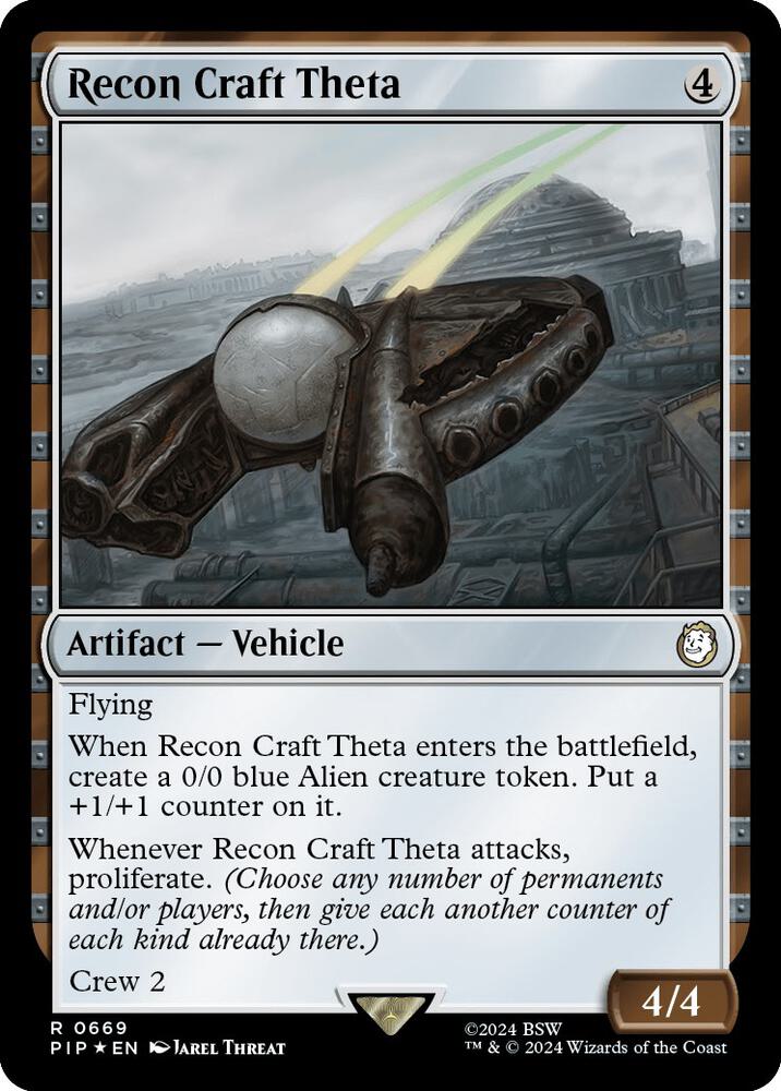 Recon Craft Theta (Surge Foil) (669) [Fallout]