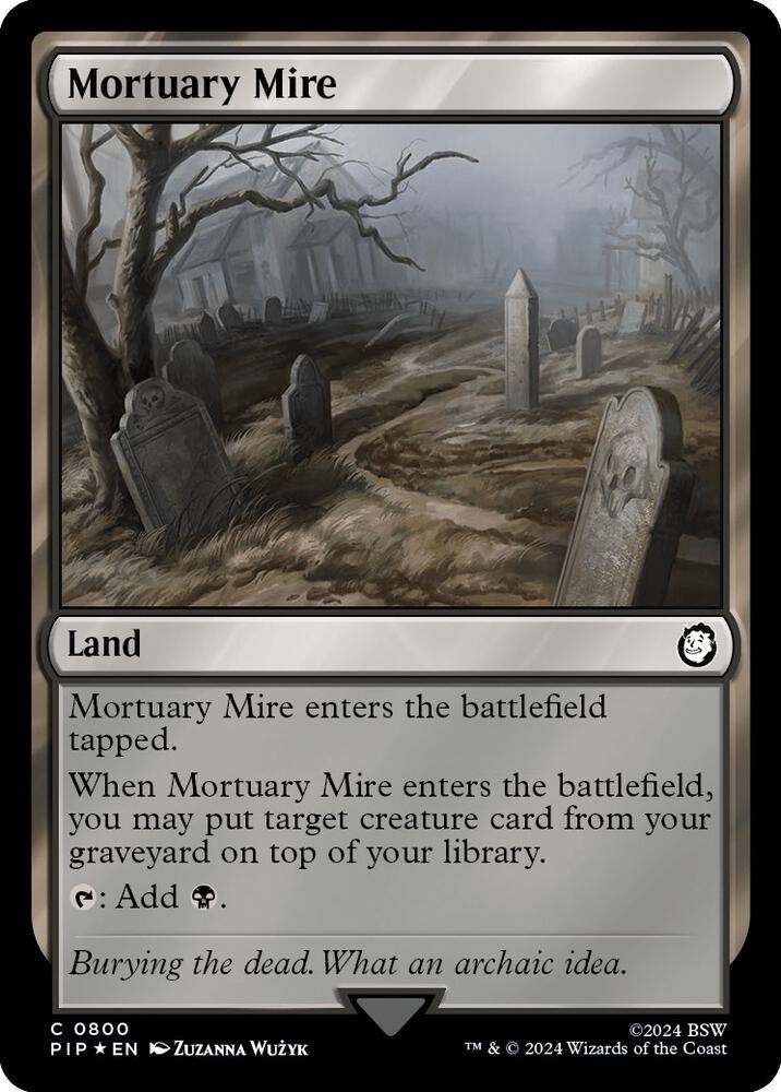 Mortuary Mire (Surge Foil) (800) [Fallout]