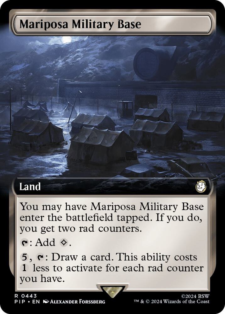 Mariposa Military Base (Extended Art) (443) [Fallout]