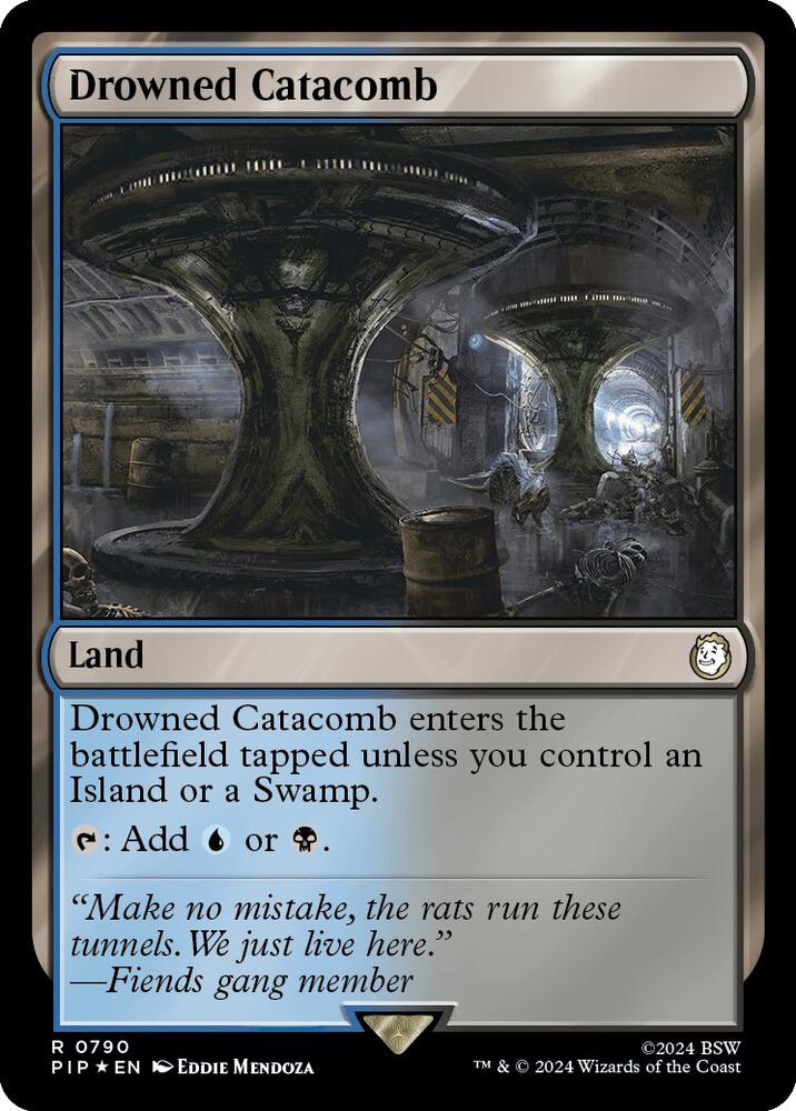 Drowned Catacomb (Surge Foil) (790) [Fallout]