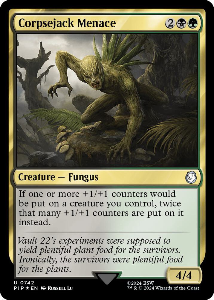 Corpsejack Menace (Surge Foil) (742) [Fallout]