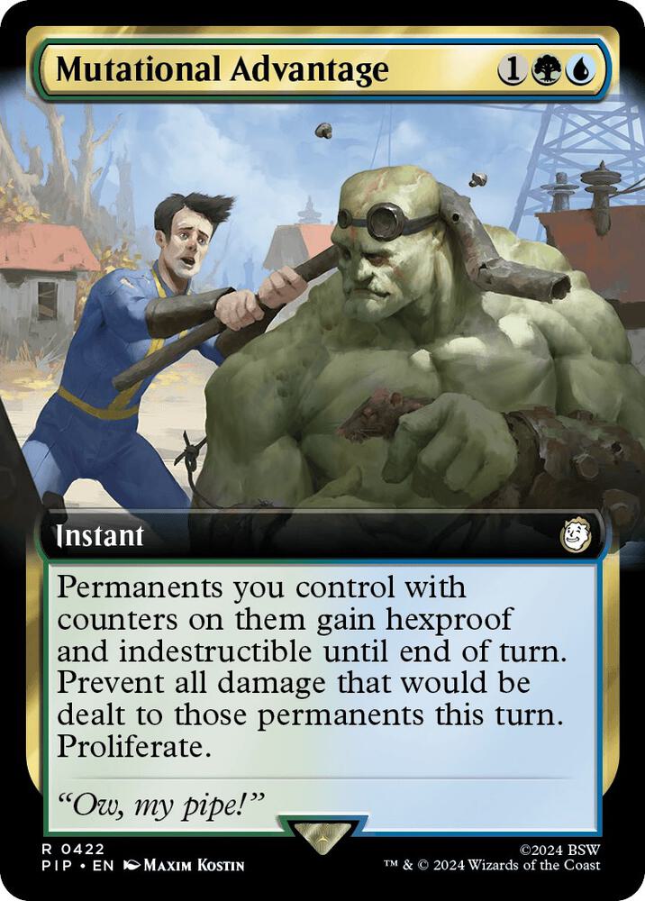 Mutational Advantage (Extended Art) (422) [Fallout]
