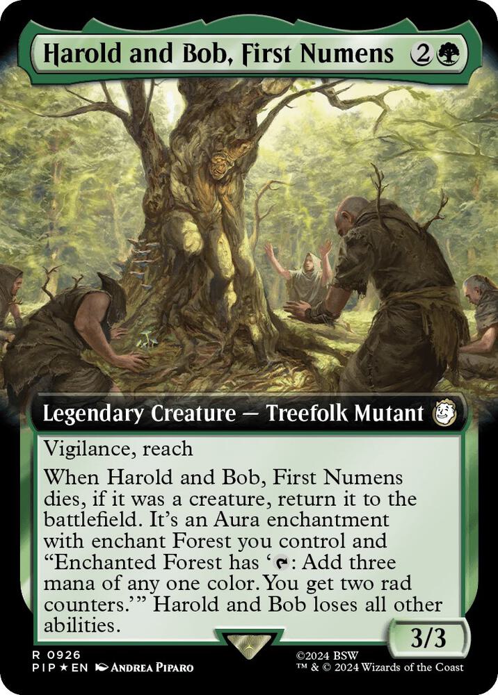 Harold and Bob, First Numens (Extended Art) (Surge Foil) (926) [Fallout]