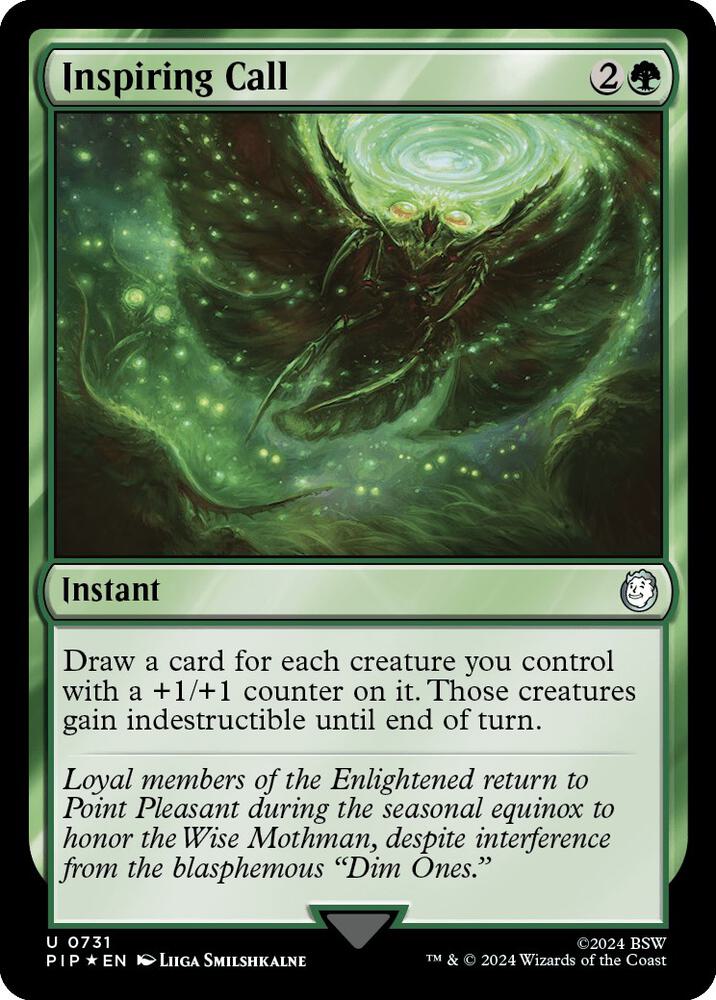 Inspiring Call (Surge Foil) (731) [Fallout]